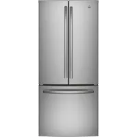 GE 30" 21 Cu. Ft. French Door Refrigerator (GNE21DYRKFS) - Stainless Steel