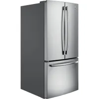 GE 30" 21 Cu. Ft. French Door Refrigerator (GNE21DYRKFS) - Stainless Steel