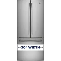 GE 30" 21 Cu. Ft. French Door Refrigerator (GNE21DYRKFS) - Stainless Steel