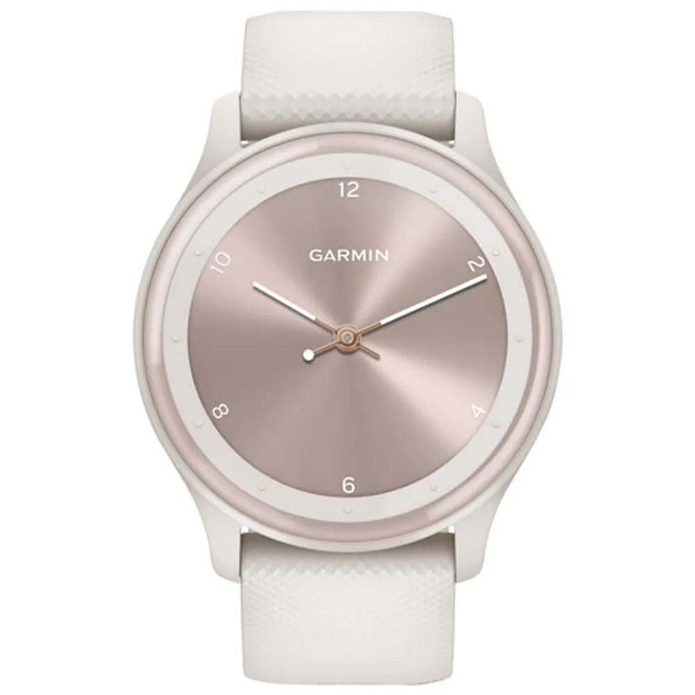 Garmin vivomove Sport 40mm Bluetooth Active Smartwatch - Ivory