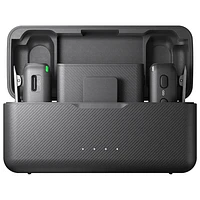 DJI Mic Wireless Microphone (2 TX + 1 RX + Charging Case) - Black