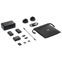 DJI Mic Wireless Microphone (2 TX + 1 RX + Charging Case) - Black