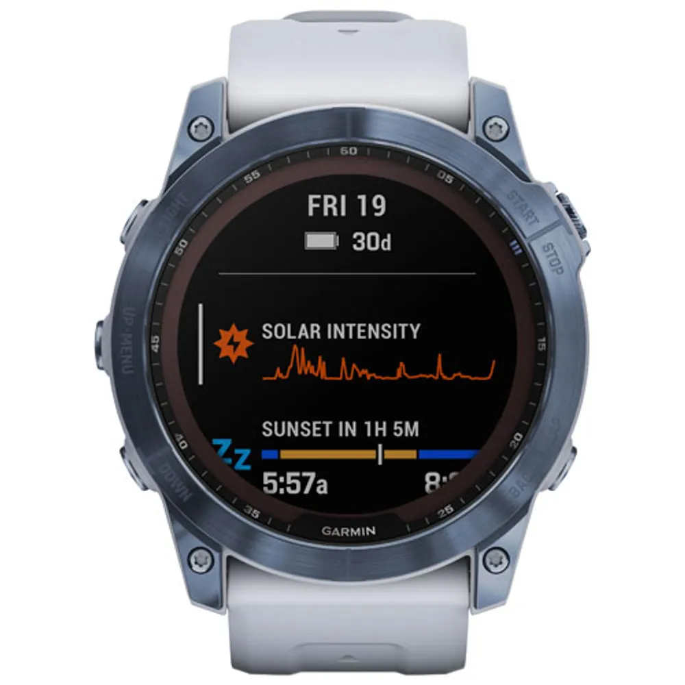 Garmin fēnix 7X Sapphire Solar 51mm Bluetooth Multisport Smartwatch