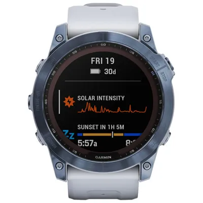 Garmin fenix 7X Sapphire Solar 51mm Smartwatch with HR Monitor