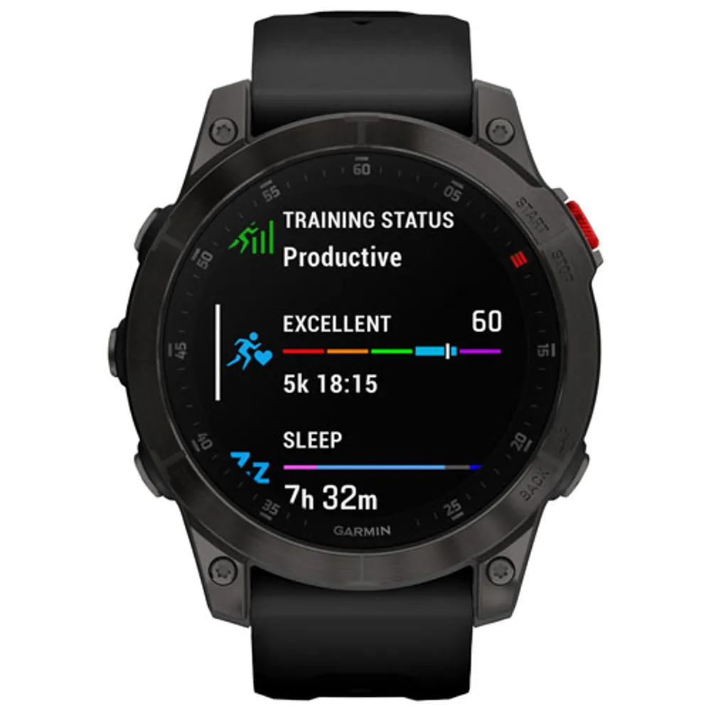 Garmin epix (Gen 2) 47mm Smartwatch with Heart Rate Monitor