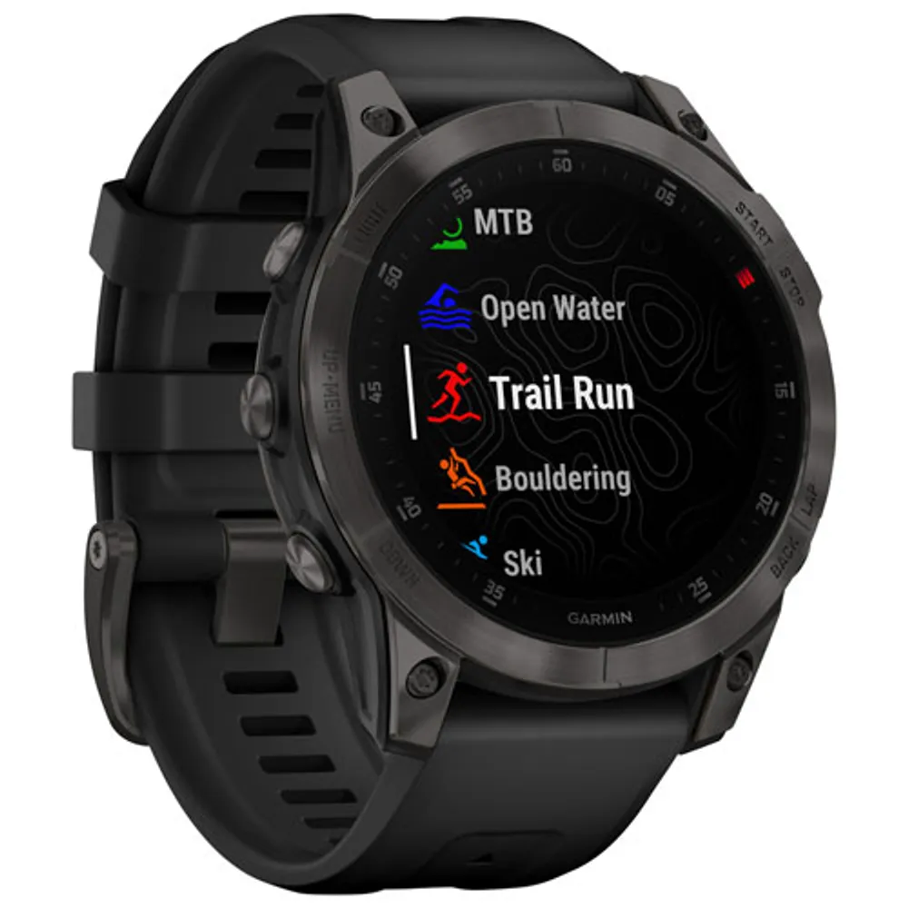 Garmin epix (Gen 2) 47mm Smartwatch with Heart Rate Monitor