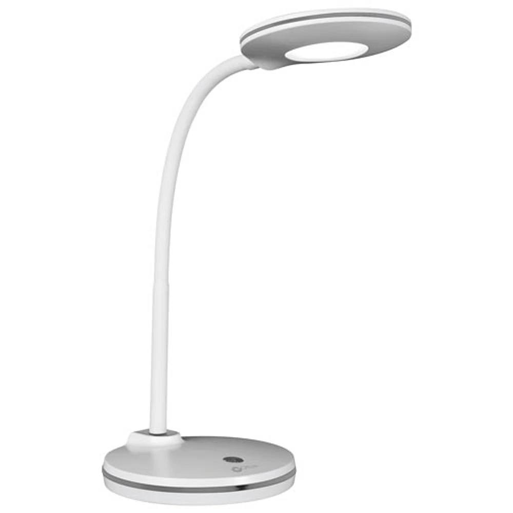 Lampe de bureau DEL d'OttLite - Gris