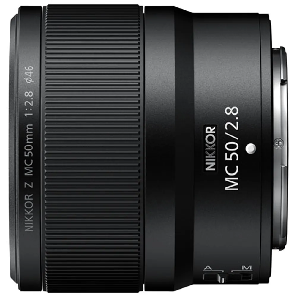 Nikon NIKKOR Z MC 50mm f/2.8 Lens - Black