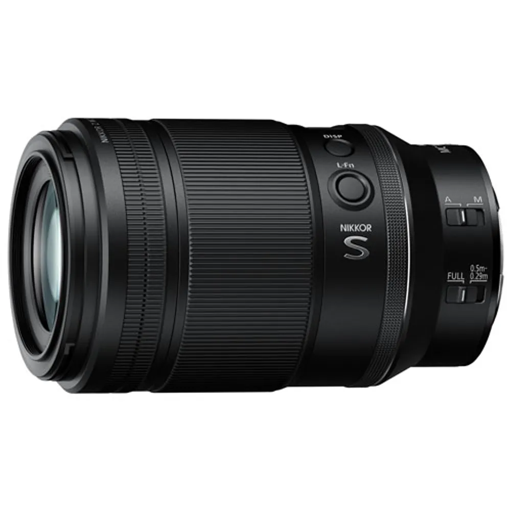 Nikon NIKKOR Z MC 105mm f/2.8 VR S Lens - Black