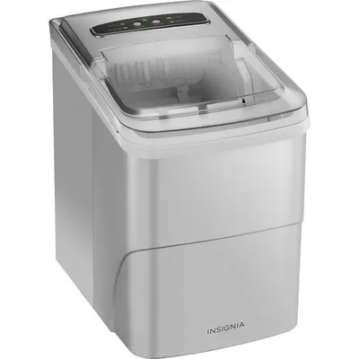 Insignia 26 lb. Portable Ice Maker (NS-IMP26SL0) - Silver - Only at Best Buy