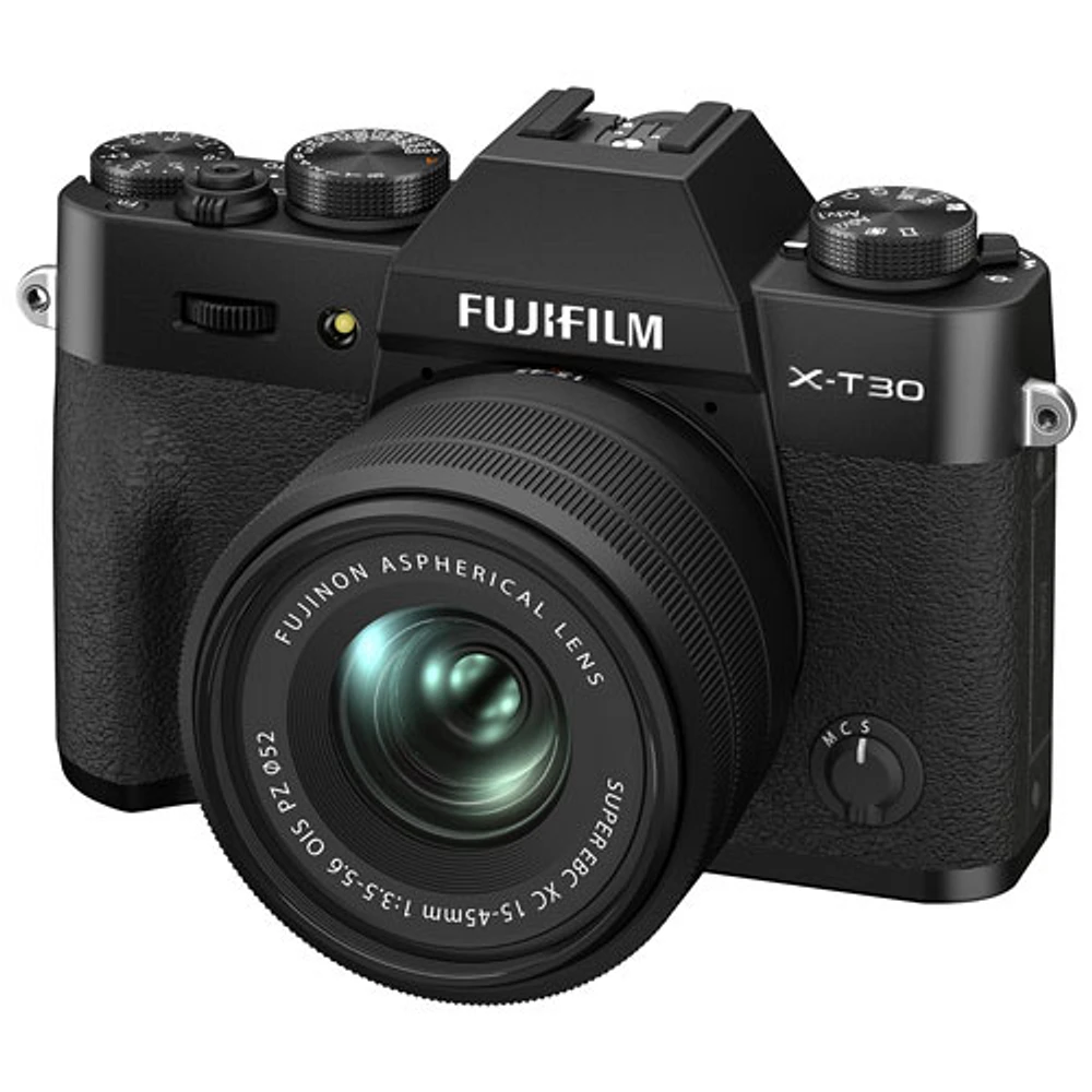 Fujifilm X-T30 II Mirrorless Camera with 15-45mm Lens Kit