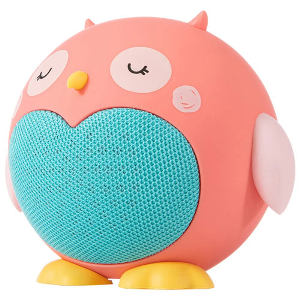Planet Buddies Bluetooth Wireless Kids Speaker - Pink/Owl