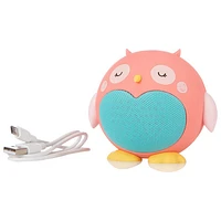 Planet Buddies Bluetooth Wireless Kids Speaker - Pink/Owl