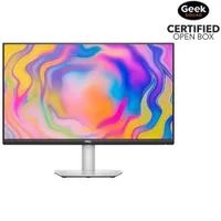 Open Box - Dell 27" 4K Ultra HD 60Hz 4ms GTG IPS LED FreeSync Monitor (S2722QC) - Platinum Silver