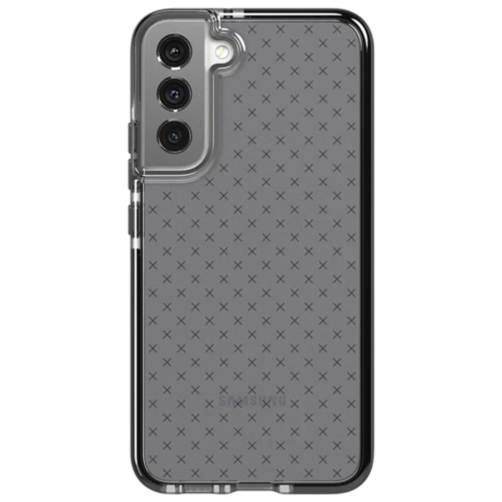 Étui Evo Check de tech21 pour Galaxy S22+ (Plus) - Noir fumé