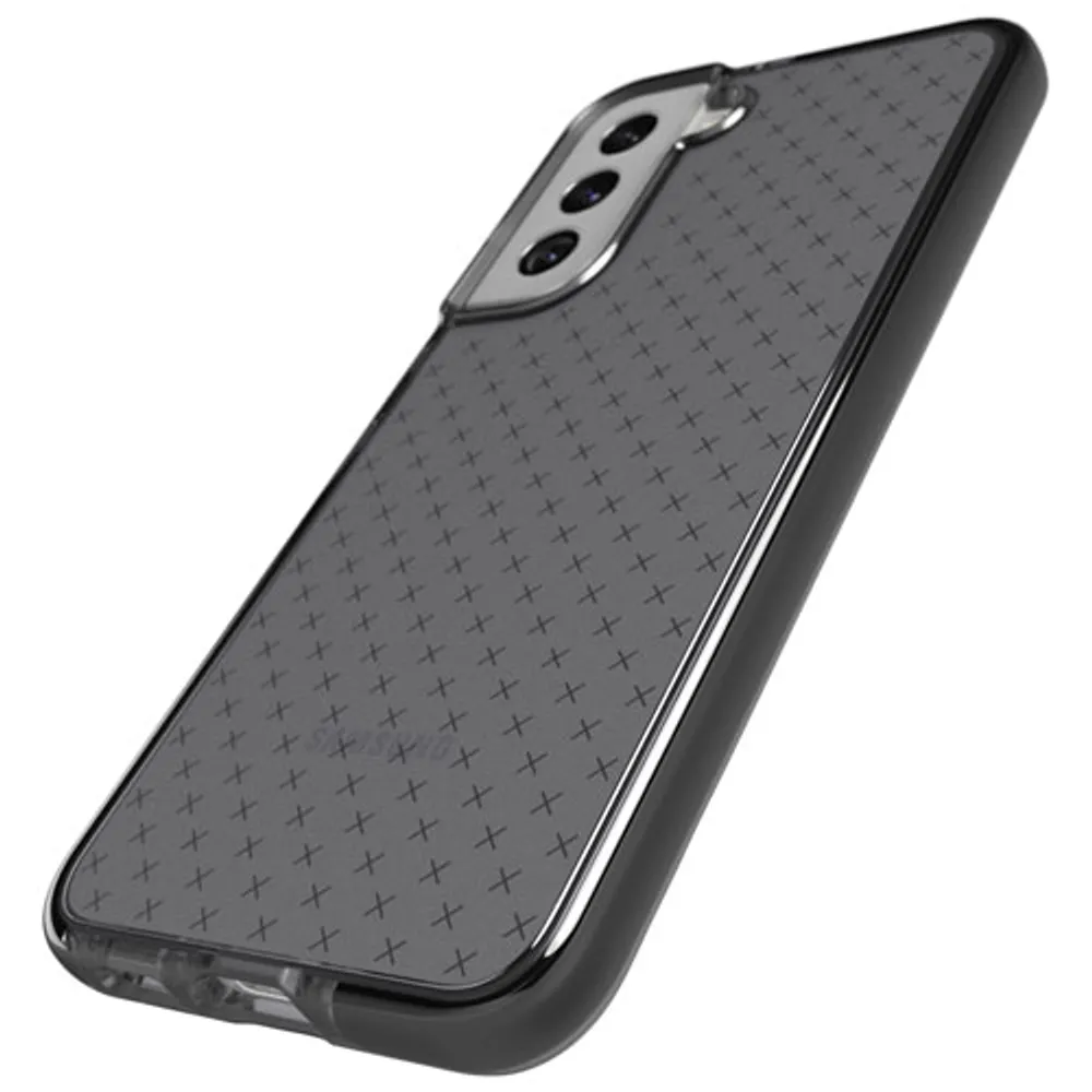 Étui Evo Check de tech21 pour Galaxy S22+ (Plus) - Noir fumé