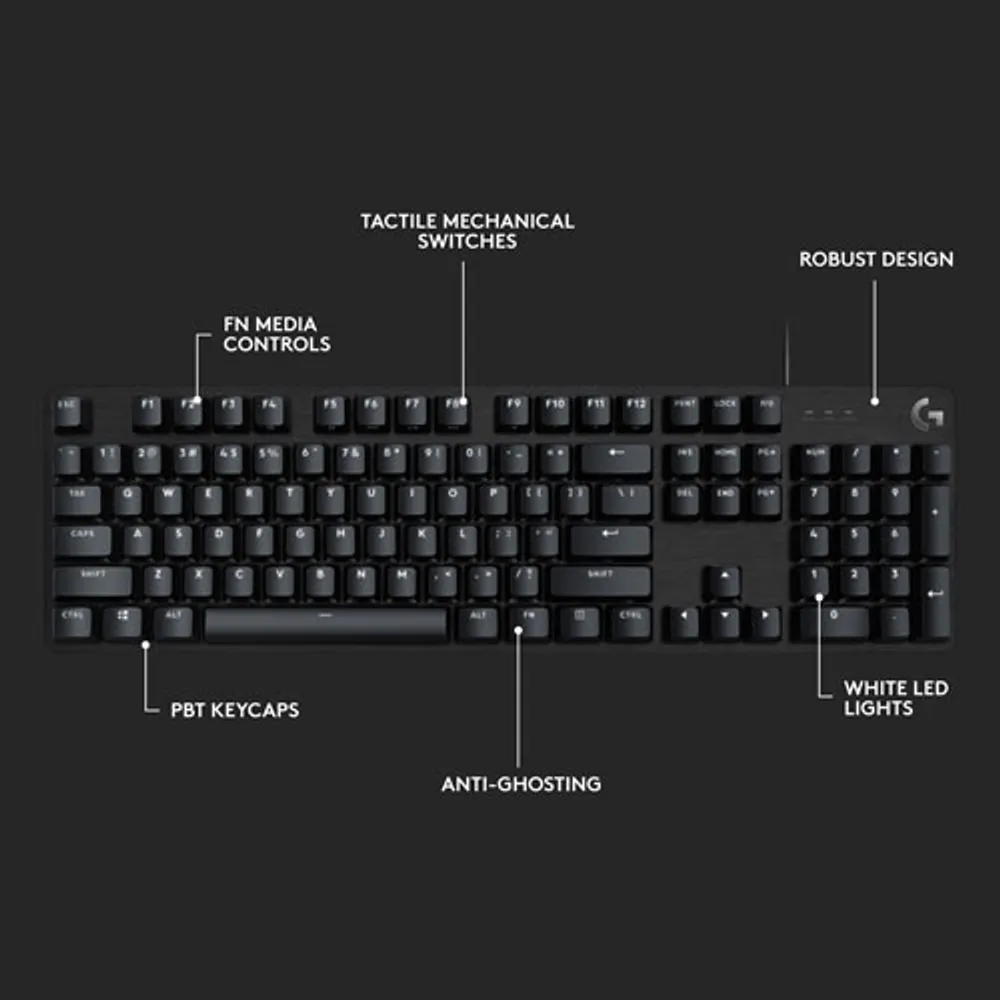 Logitech G413 SE Backlit Mechanical Gaming Keyboard