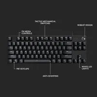 Clavier de jeu mécanique rétroéclairé G413 SE TKL de Logitech