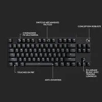 Clavier de jeu mécanique rétroéclairé G413 SE TKL de Logitech