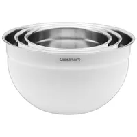 Cuisinart 3-Piece Mixing Bowl Set - Silver