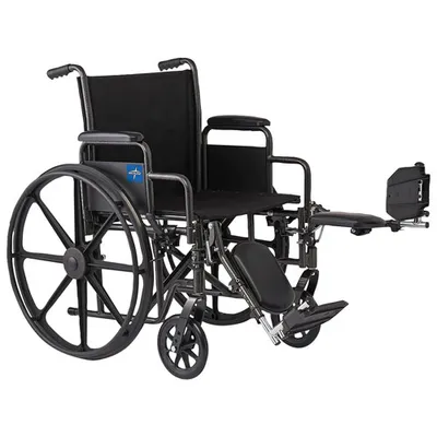 Fauteuil roulant K1 de po avec repose-pied élévateur de Medline