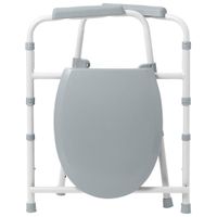 Medline Momentum Elongated Folding Commode