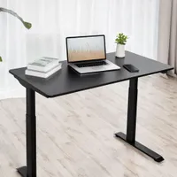 Insignia 47"W Adjustable Standing Desk with Controls - Black - Only at Best Buy