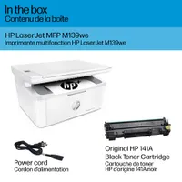 HP LaserJet M139we Monochrome Wireless All-In-One Laser Printer