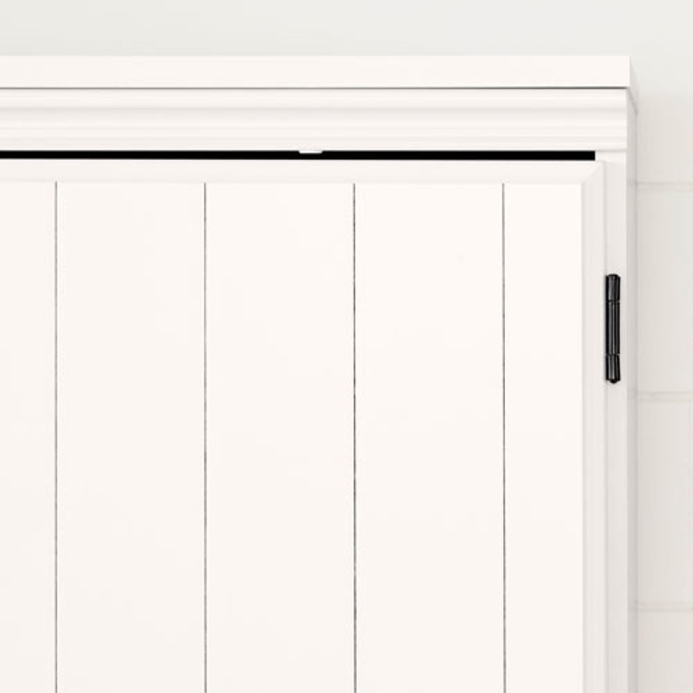 South Shore Farnel Contemporary 4-Door Storage Cabinet - Pure White