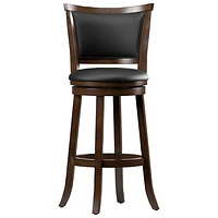 Amber Emily Transitional Bar Height Barstool - Set of 2