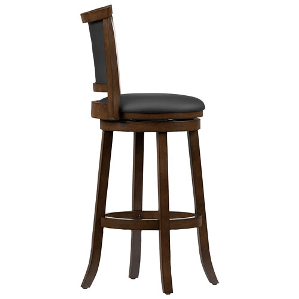 Amber Emily Transitional Bar Height Barstool - Set of 2