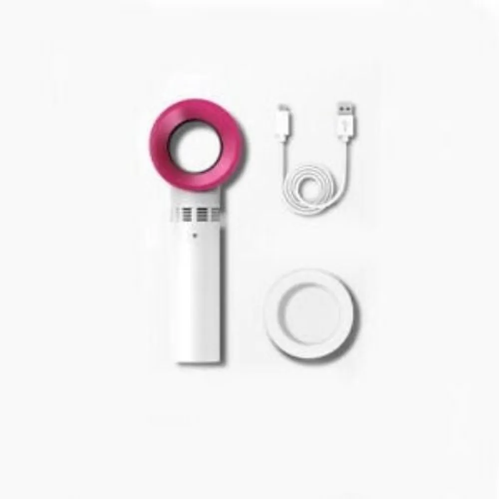 GNS Handheld Bladeless Fan Portable USB Charging Mini Air Cooler  Rechargable | Galeries de la Capitale
