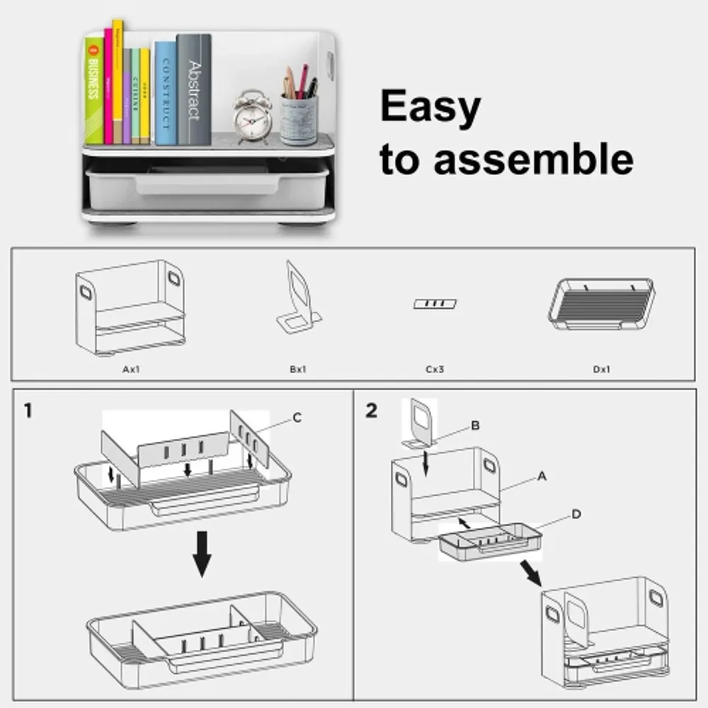 Under Desk Cord Management Cable Tray Organizer PrimeCables®