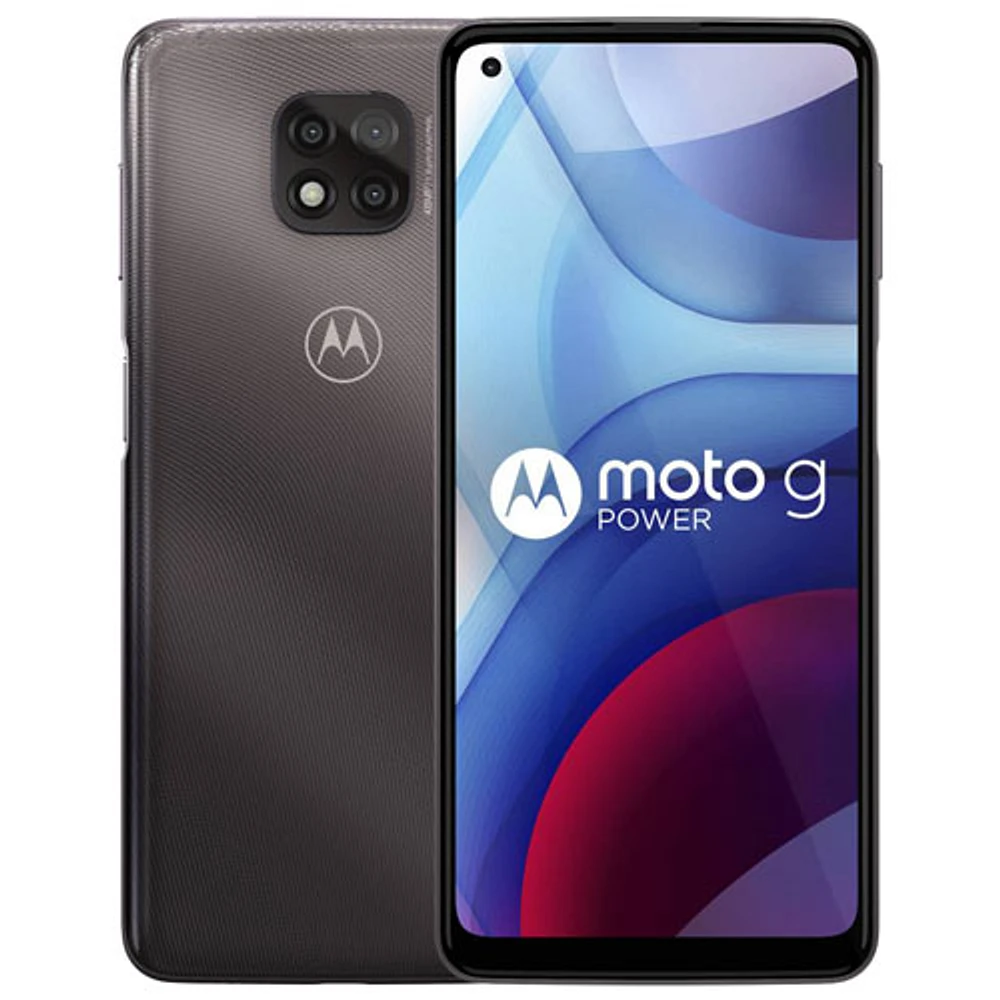 Moto G Power de Motorola offert par Koodo - Gris éclair - Forfaits Balance sélectionnés