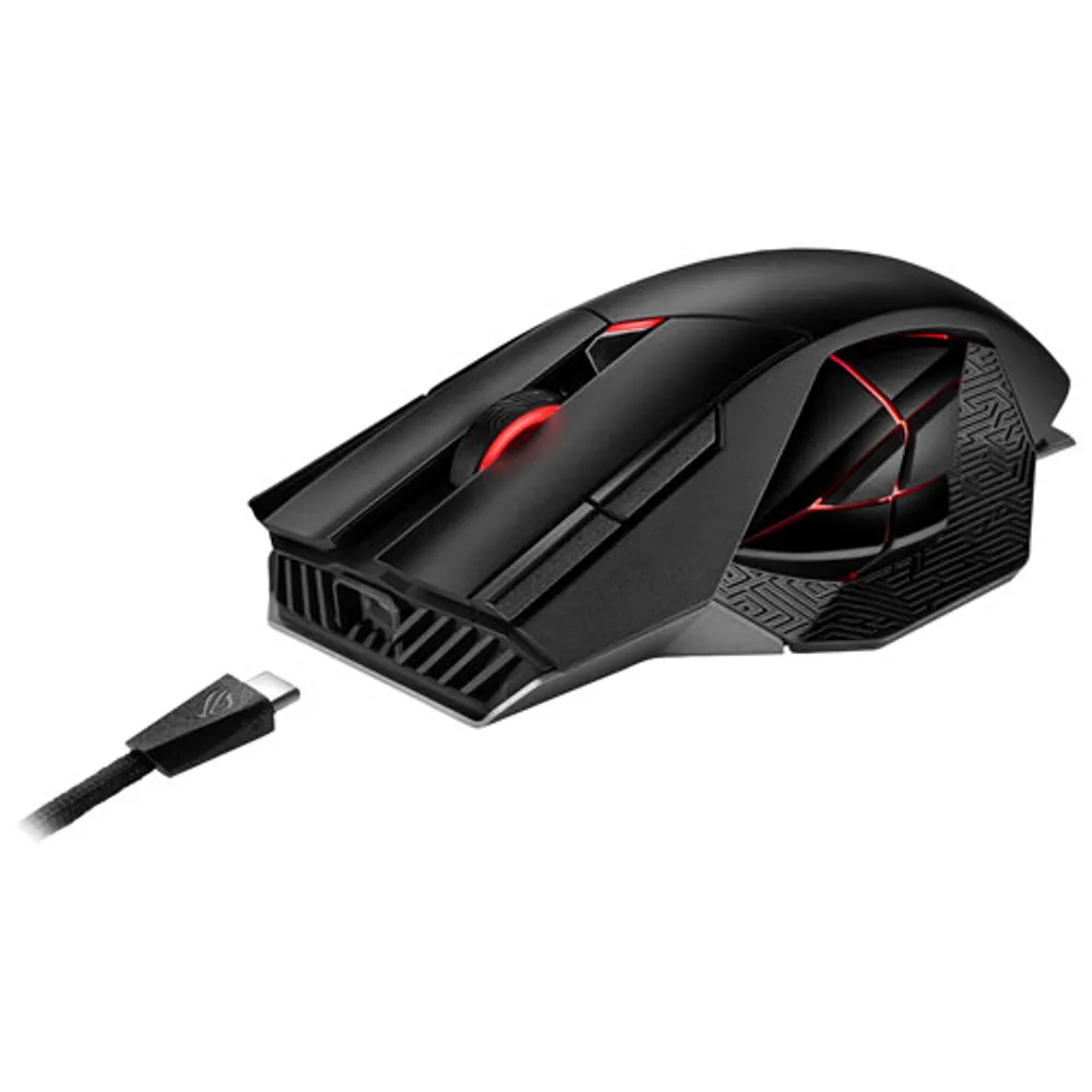 ASUS ROG Spatha X 19000 DPI Wireless Gaming Mouse - Black