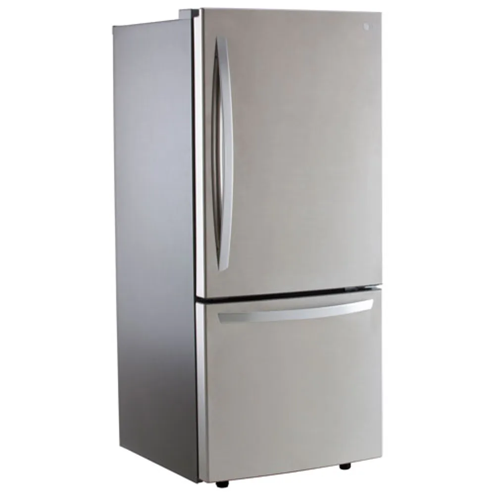 LG 30" 22.1 Cu. Ft. Bottom Freezer Refrigerator (LRDNS2200S) - Stainless Steel