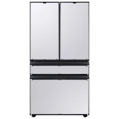 Samsung BESPOKE 36" 28.8 Cu. Ft. 4-Door French Door Refrigerator with Water Dispenser (RF29BB8600APAA) - Custom Panel Ready