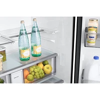 Samsung BESPOKE 36" 30.1 Cu. Ft. 3-Door French Door Refrigerator (RF30BB6200QLAA) - Stainless Steel