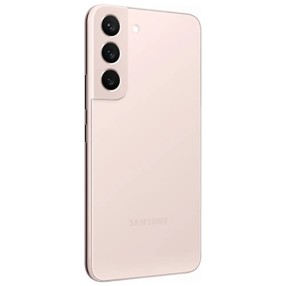 TELUS Samsung Galaxy S22 5G 128GB - Pink Gold - Monthly Financing