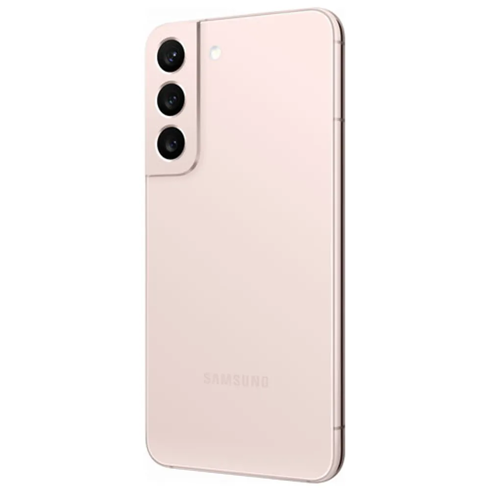 TELUS Samsung Galaxy S22 5G 128GB - Pink Gold - Monthly Financing