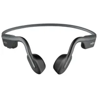 Écouteurs Bluetooth oreilles libres à conduction osseuse OpenMove de Shokz - Gris