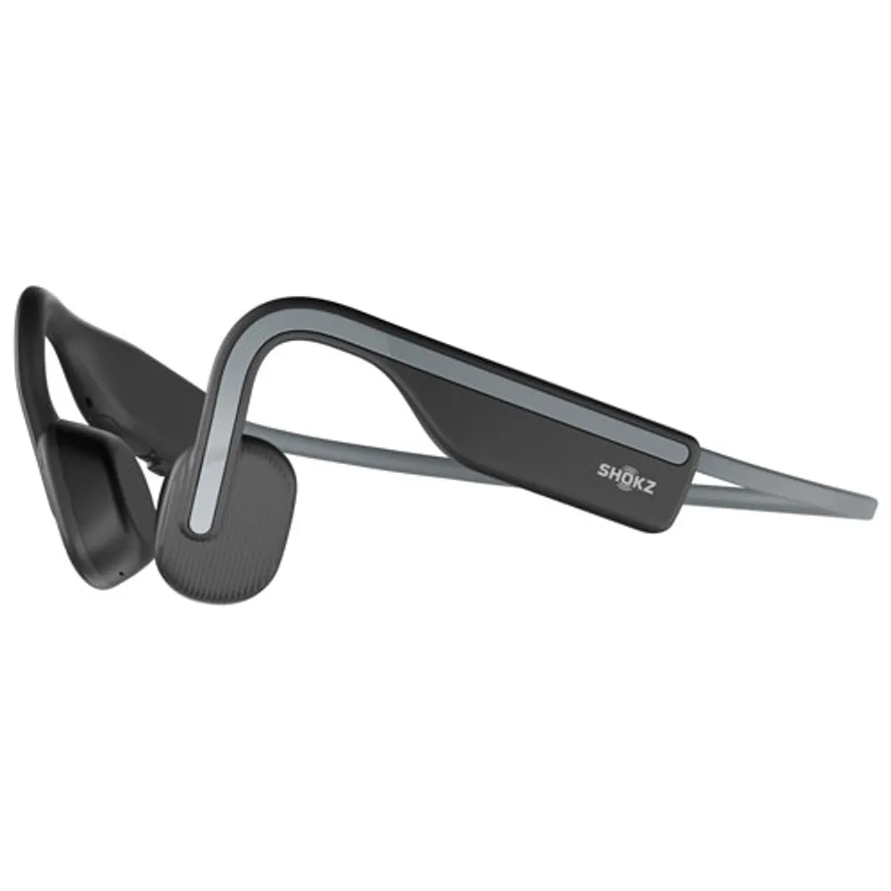 Shokz OpenMove Bone Conduction Open-Ear Bluetooth Headphones - Grey