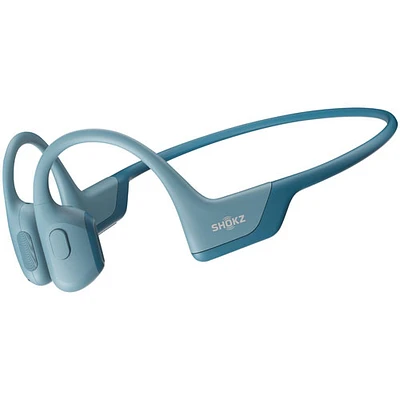 Écouteurs Bluetooth oreilles libres à conduction osseuse OpenRun Pro de Shokz - Bleu