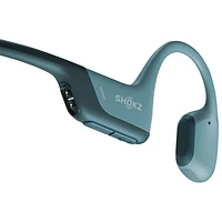 Écouteurs Bluetooth oreilles libres à conduction osseuse OpenRun Pro de Shokz - Bleu
