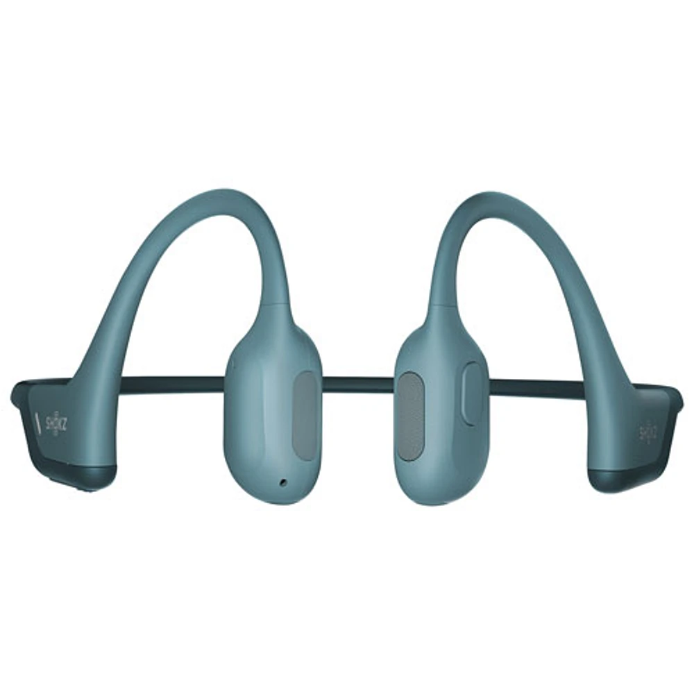 Écouteurs Bluetooth oreilles libres à conduction osseuse OpenRun Pro de Shokz - Bleu