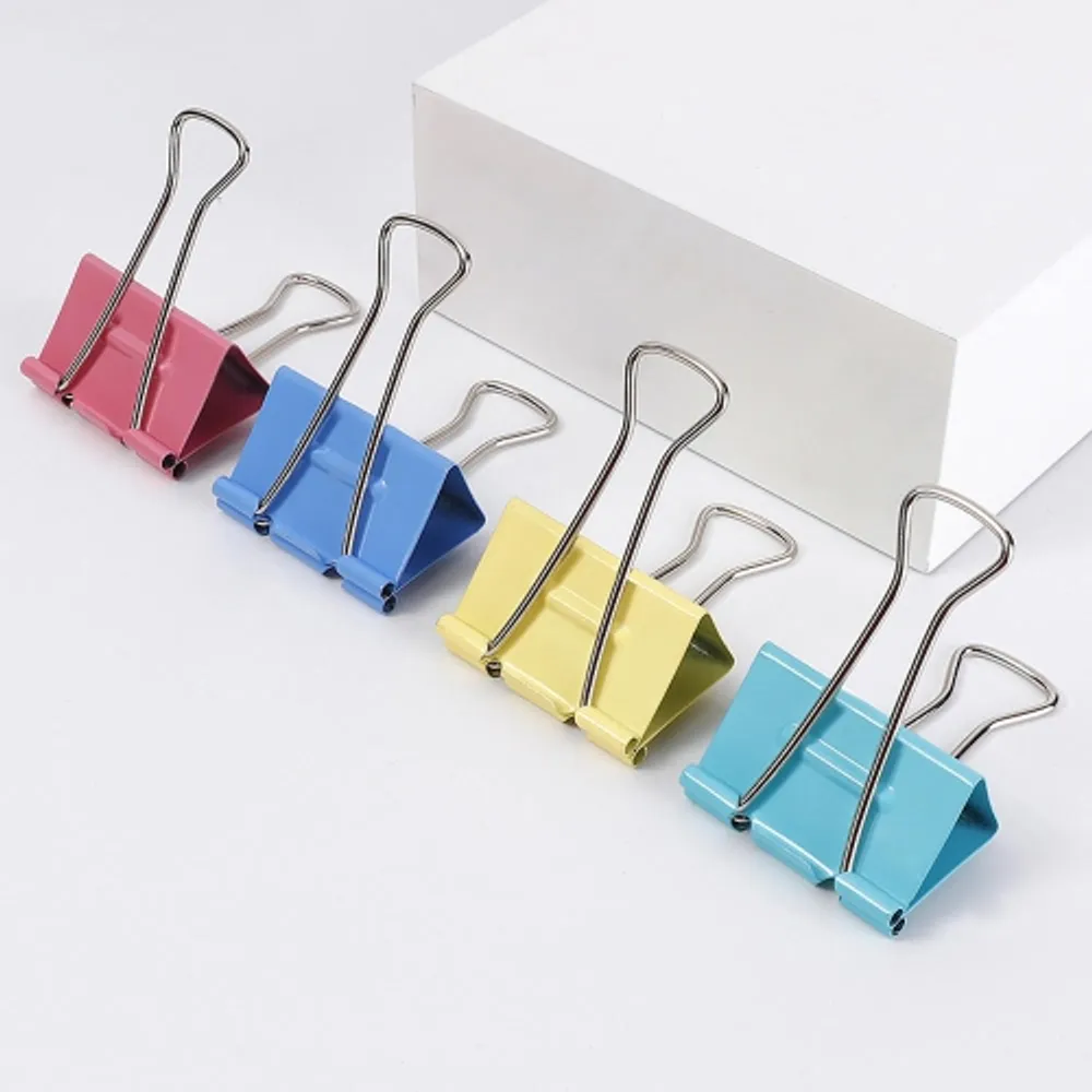 Black Binder Clips - Moustache®