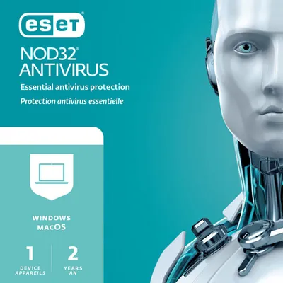 ESET NOD32 Antivirus (PC/Mac) - 1 appareil - 2 ans - Téléchargement numérique