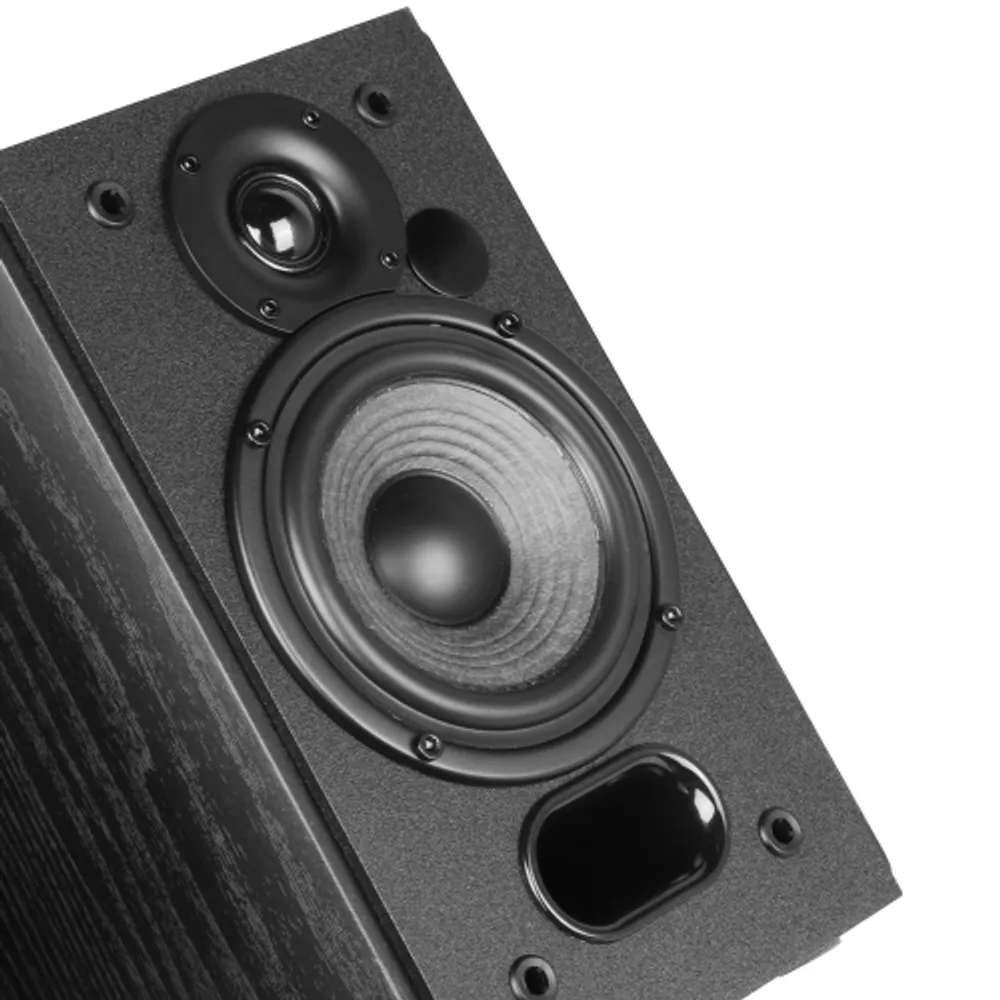 Edifier R1280DB Powered Bluetooth Bookshelf Speakers, Computer Speakers 42W  RMS Optical Input Wireless Studio Monitors Black R1280DB Black - Best Buy