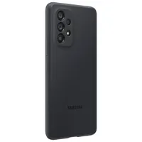 Samsung Silicone Fitted Soft Shell Case for Galaxy A53 - Black