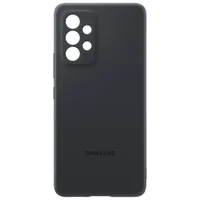 Samsung Silicone Fitted Soft Shell Case for Galaxy A53 - Black